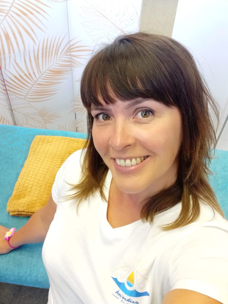 Sandrine fondatrice de Massages Âm'ondina